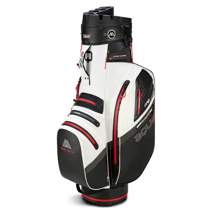 Torba golfowa BIG MAX Dri Lite SILENCIO 4 • White-black-red