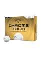 Piłki golfowe Callaway Chrome Tour • Białe (2026)