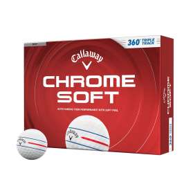 Piłki golfowe Callaway Chrome Soft TripleTrack360 (2026)