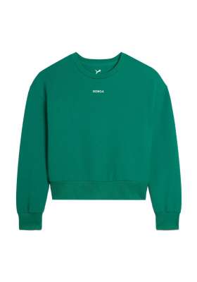 Damska bluza golfowa Puma 30904 Cloudspun Fleece • Green