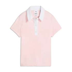 Damska koszulka golfowa Puma X MUMU Crest Polo • Light Rose
