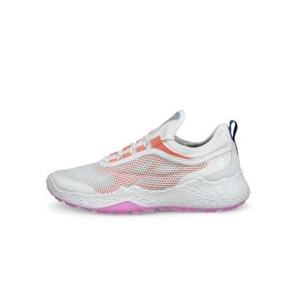 Damskie buty golfowe ECCO Biom H5 • White Burnt Coral