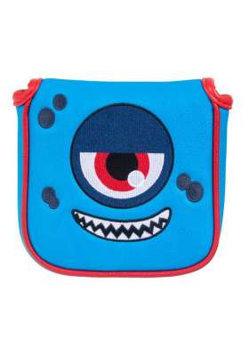 Pokrowiec na główkę kija golfowego Double Eye Monster Mallet Headcover • Niebieski
