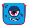 Pokrowiec na główkę kija golfowego Double Eye Monster Mallet Headcover • Niebieski