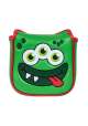 Pokrowiec na główkę kija golfowego Double Eye Monster Mallet Headcover • Zielony