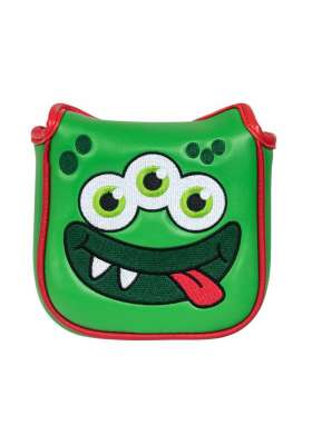 Pokrowiec na główkę kija golfowego Double Eye Monster Mallet Headcover • Zielony