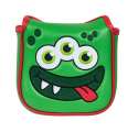 Pokrowiec na główkę kija golfowego Double Eye Monster Mallet Headcover • Zielony