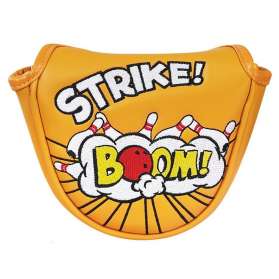 Pokrowiec na główkę kija golfowego Strike Boom Mallet Headcover • Żółty
