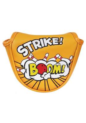 Pokrowiec na główkę kija golfowego Strike Boom Mallet Headcover • Żółty