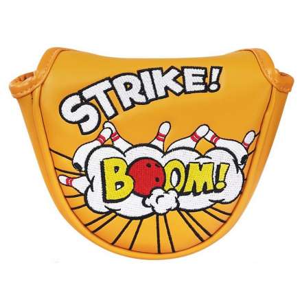Pokrowiec na główkę kija golfowego Strike Boom Mallet Headcover • Żółty