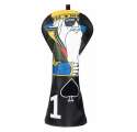 Pokrowiec na główkę kija golfowego Poker King Driver Headcover • Czarny