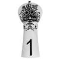 Pokrowiec na główkę kija golfowego White Ace Driver Headcover • Biały