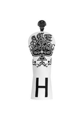 Pokrowiec na główkę kija golfowego White Ace Hybrid Headcover • Biały