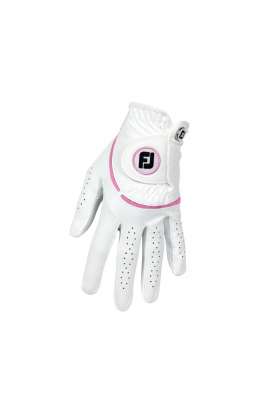 Damska rękawiczka golfowa FootJoy WEATHERSOF • Biało-różowa