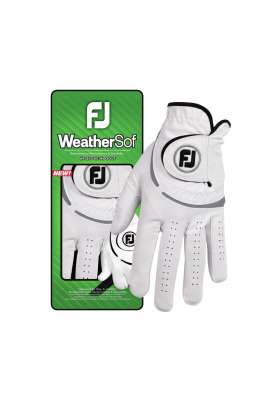 Męska rękawiczka golfowa FootJoy WEATHERSOF • Biało-szara