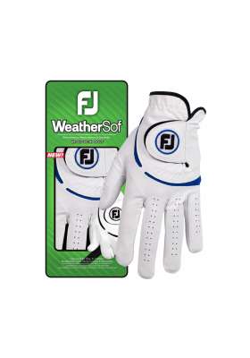 Męska rękawiczka golfowa FootJoy WEATHERSOF • Biało-niebieska
