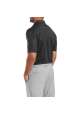 Męska koszulka golfowa Footjoy Painted Floral Lisle • Czarna