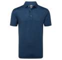 Męska koszulka golfowa Footjoy Painted Floral Lisle • Granatowa
