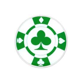 Ball marker Navika • Poker Chip Green