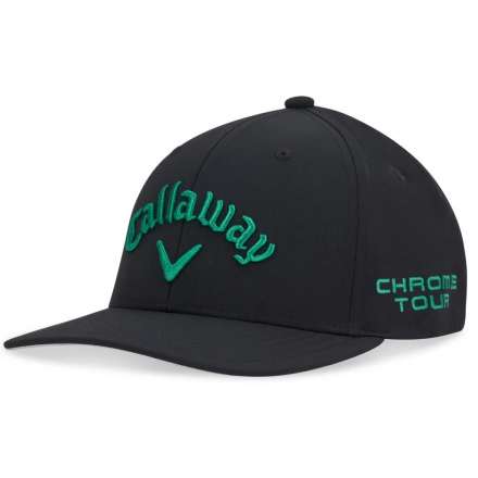 Czapka golfowa Callaway Tour Authentic Performance Pro Cap • Black Green