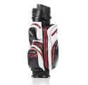 Torba Golfowa JuCad Manager Dry Cartbag • Czarno Biało Czerwona