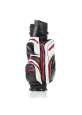 Torba Golfowa JuCad Manager Dry Cartbag • Czarno Biało Czerwona