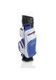 Torba golfowa JuCad Bag Manager Dry • Biało Niebiesko Czerwona