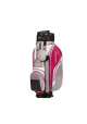 Torba Golfowa JuCad Manager Waterstop Cartbag • Szaro Biało Różowa