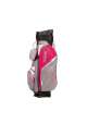 Torba Golfowa JuCad Manager Waterstop Cartbag • Szaro Biało Różowa