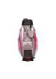 Torba Golfowa JuCad Manager Waterstop Cartbag • Szaro Biało Różowa