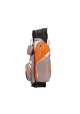 Torba Golfowa JuCad Manager Waterstop Cartbag • Szaro Biało Pomarańczowy
