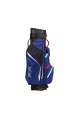 Torba Golfowa JuCad Manager Waterstop Cartbag • Granatowo Biało Czerwona