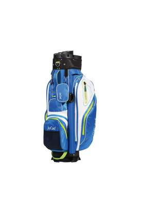 Torba Golfowa JuCad Manager Waterstop Cartbag • Niebiesko Biało Zielone