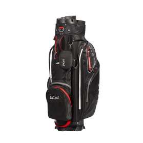 Torba Golfowa JuCad Manager Waterstop Cartbag • Czarno Czerwono Szary