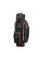 Torba Golfowa JuCad Manager Waterstop Cartbag • Czarno Czerwono Szary
