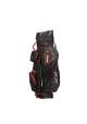 Torba Golfowa JuCad Manager Waterstop Cartbag • Czarno Czerwono Szary