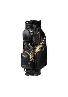 Torba Golfowa JuCad Aquastop Plus Cartbag • Czarno Złota