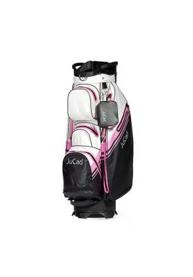 Torba Golfowa JuCad Aquastop Plus Cartbag • Czarno Szaro Różowy