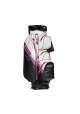 Torba Golfowa JuCad Aquastop Plus Cartbag • Czarno Szaro Różowy