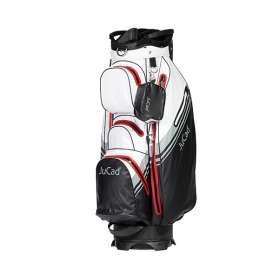 Torba Golfowa JuCad Aquastop Plus Cartbag • Czarno Biało Czerwona