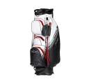 Torba Golfowa JuCad Aquastop Plus Cartbag • Czarno Biało Czerwona