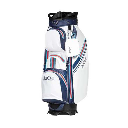 Torba Golfowa JuCad Aquastop Plus Cartbag • Niebiesko Biało Czerwona