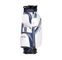 Torba Golfowa JuCad Aquastop Plus Cartbag • Niebiesko Biało Czerwona