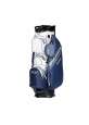 Torba Golfowa JuCad Aquastop Plus Cartbag • Biało Ciemno Niebieska