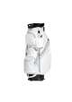 Torba Golfowa JuCad Aquastop Plus Cartbag • Biało Szara