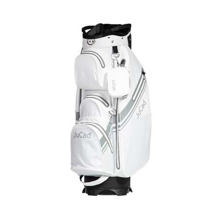 Torba Golfowa JuCad Aquastop Plus Cartbag • Biało Szara