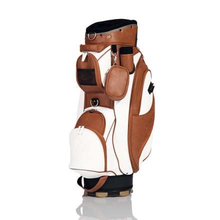 Torba Golfowa JuCad Style Cartbag • Brązowo Biała