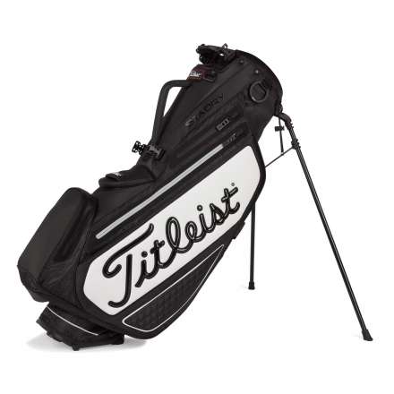 Torba Golfowa Titleist Tour Series Premium StaDry Standbag • Black White