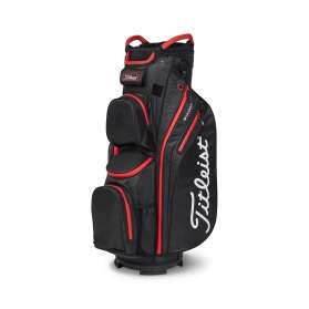 Torba golfowa Titleist Cart 14 StaDry Cartbag • Black Black Red