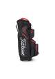 Torba golfowa Titleist Cart 14 StaDry Cartbag • Black Black Red